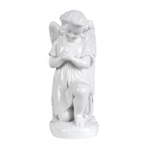 Angel praying 25cm (right oriented) - Marble powder Angel praying 25cm (right oriented) - Marble powder