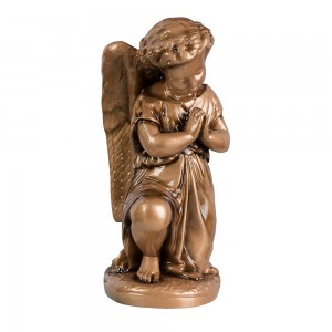 Angel praying 25cm - marble powder