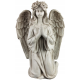 Solar LED kneeling angel 29 cm