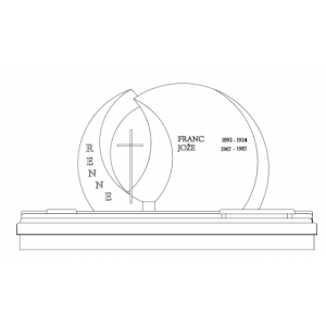 3D Memorial drawing