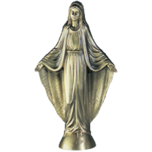 Kipec Device Marije iz medenine 1540 višina 31 cm