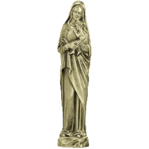 Memorial Statue Virgin Mary 1542 height 42 cm