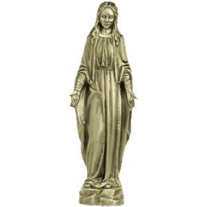 Kipec Device Marije iz medenine 1543 višina 43 cm