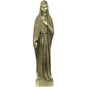 Kipec Device Marije iz medenine 1567 višina 76 cm
