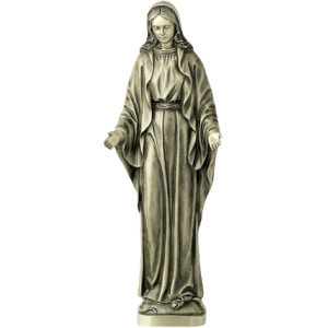 Kipec Device Marije iz medenine 1571 višina 60 cm
