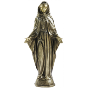 Kipec Device Marije iz medenine 1664 višina 42 cm