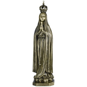Kipec Device Marije iz medenine 1803 višina 46 cm