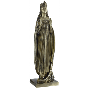 Kipec Device Marije iz medenine 1804 višina 71,4 cm