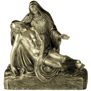 Kipec Marije in Jezusa Pietà 1578 višina 60 cm