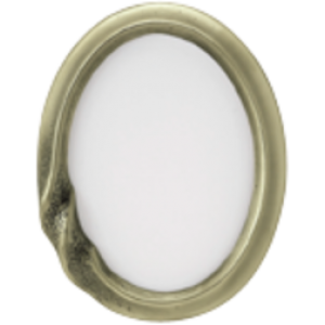 Memorial Oval Frame P 181