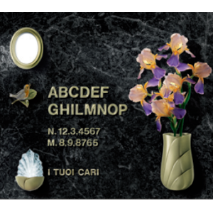 Memorial Applique Lamp Gemma 1067.B