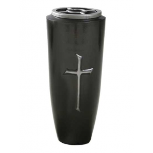 Grave Vase Cross V1