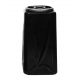 Grave Vase Leaf V-04 Black