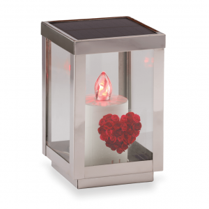 Solar lantern Red Heart