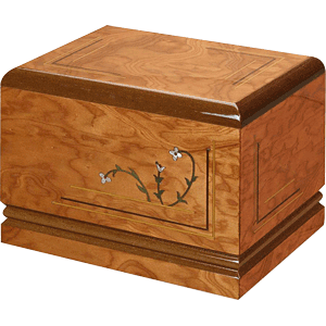 Wooden Memorial Cremation Urn 2522.ES