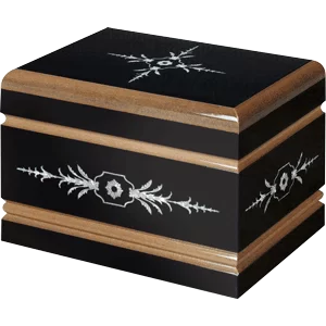 Wooden Memorial Cremation Urn 2523.AN Wooden Memorial Cremation Urn 2523.AN